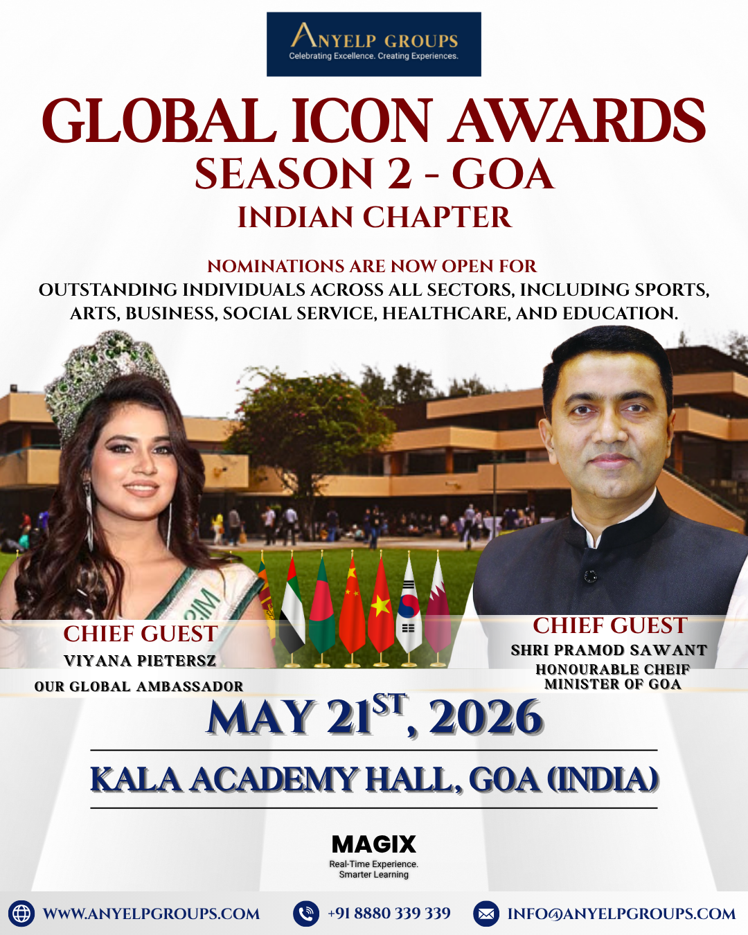Global Icon Awards 2026 Goa